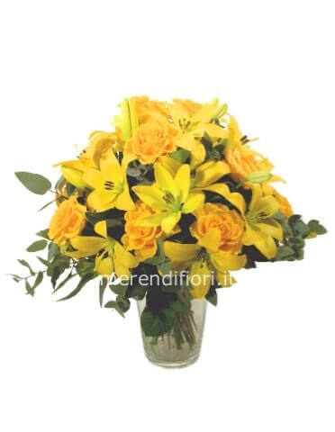 LILIUM e rose giallo