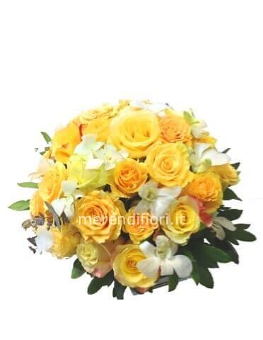 Bouquet rose gialle