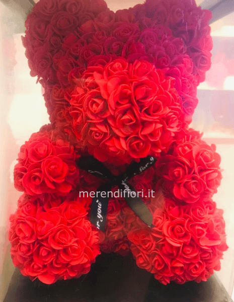 Teddy bear red